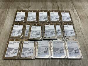 #9677-0221 17台SET Seagate 900GB HDD - SAS / ST900MM0018 / 10Krpm - 12Gb 2.5インチ 発送サイズ:100予定