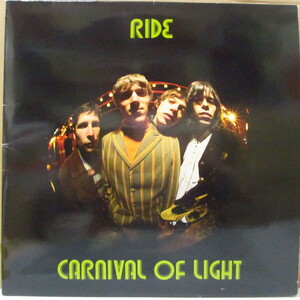 RIDE-Carnival Of Light (UK オリジナル 2xLP+光沢ソフト紙インサート/光沢見開きジャケ)