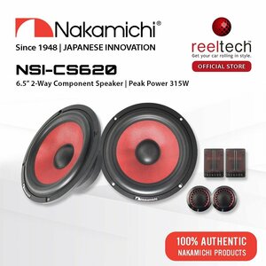 ■USA Audio■ナカミチ Nakamichi NSIシリーズ NSI-CS620 16.5cm（6.5インチ）Max.250W●保証付●税込