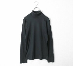 Helmut Lang ◆90～00’前半 タートルネック カットソー 黒 XS ハイネック 長袖 コットン ストレッチ Tシャツ ヘルムートラング ◆ZX7