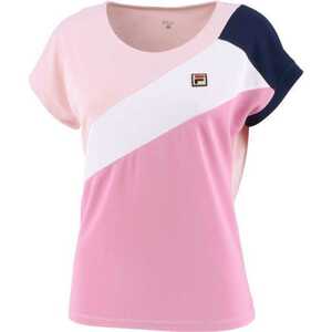 フィラ ゲームシャツ(レディース) L ピンク #VL2426-19 FILA 新品 未使用