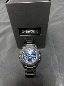 超美品★CASIO★Gスチール ★GST-B400B★腕時計★ブラック★Gショック★アウトドア★キャンプ★