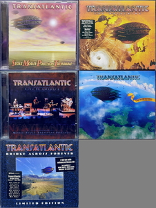 TRANSATLANTIC CD & DVD 8タイトル SMPT E, BRIDGE ACROSS FOREVER, WHIRLWIND, LIVE IN EUROPE, WHIRLD TOUR 2010, MORE NEVER IS ENOUGH