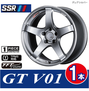 4本で条件付送料無料 1本価格 SSR GTV01 GSL 18inch 5H100 8.5J+44 86 BRZ ブレンボ インプレッサ STI GDB キャリパー対応