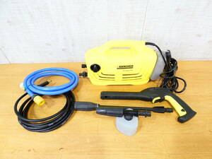 ■KARCHER ケルヒャー 家庭用高圧洗浄機 K2 Classic PLUS K2クラシックプラス 2017年製 動作確認済＠120(03)