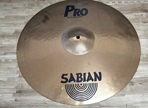 NY4-248【現状品】SABIAN PRO　20”/51㎝　Rock Ride　セイビアン　シンバル　ドラム　打楽器　20インチ　中古品　保管品