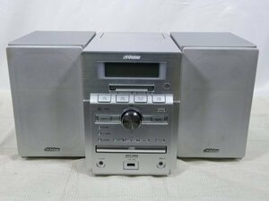 【中古現状品・通電確認済】 日本ビクター CA-UXZ2-S Victor マイクロコンポーネントMDシステム カセット CD 2009年 1FA1-T120-4MA593