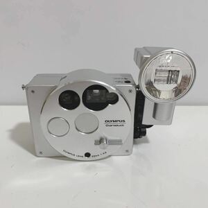 OLYMPUS オリンパス O-product コンパクトフィルムカメラ 2000台限定 35mm 1:3.5 通電・シャッター切れ確認済み