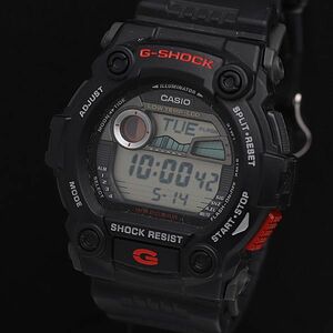 1円 保/箱付 稼働 良品 カシオ G-SHOCK G-7900 QZ デジタル文字盤 ラバーベルト メンズ腕時計 DOI 2000000 5NBG1