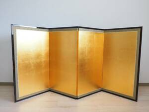 金屏風 端午の節句 五月人形 gold folding screen パーティション 仕切り