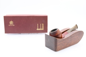 DUNHILL BRUYERE 46 F/T ②A ダンヒル パイプ ブリュイエール 喫煙具 タバコグッズ イングランド製 パイプスタンド・箱付■ 24177