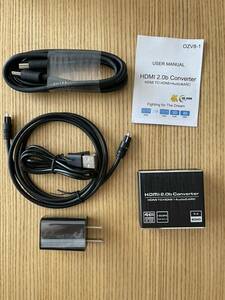 【ほぼ未使用】　HDMI 2.0b Converter コンバーター　No.1418