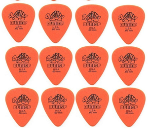 Jim Dunlop USA TORTEX スタンダード ギターピック 0.6mm オレンジ 12枚セット