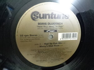 BORIS DLUGOSCH/HOLD YOUR HEAD UP HIGH(2nd PART+LIMITED EDITION)/4552　12inch+SINGLE SIDED