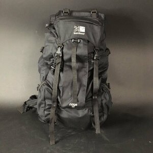 ER0325-6-3 Karrimor リュックサック アウトドア バックパック ブラック 30 ridge 55×28×20㎝ べたつき有 160サイズ