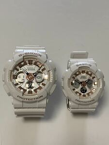 カシオ CASIO G-SHOCK BABY-G 2つで設定- G B 