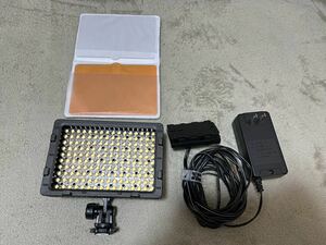 NEEWER CN-160 LED ビデオライト　カメラライト　ACアダプタ化　送料込み　中古