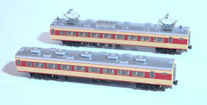 【F3O043】KATO「モハ182」「モハ183」1000番台〈国鉄特急色〉計2両 ケースなし 183系特急形電車 中古Nゲージ ジャンク