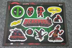 CF0/ハッピーくじ デッドプール H賞 ステッカーシート TYPE-C DEADPOOL Happyくじ マーベル ARVEL