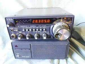 ヤエス　HF SSB トランシーバー　FT-707　100w　電源　FP-707　動作品　マイクなし