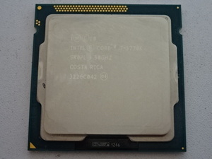 送料無料 INTEL SR0PL Core-i7 3770K 3.50GHz 管理K-44