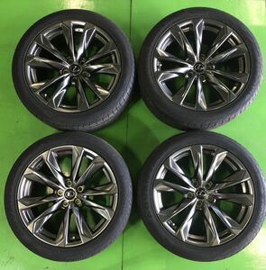 NT231 中古 LEXUS レクサス LS500 LS500h Fスポーツ 純正 ホイール 20×8.5J +25 20×9.5J +35 PCD 120 タイヤ 245/45R20 275/40R20 4本