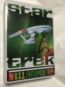 STER TREK U.S.S. ENTERPRISE SPACESHIP MODEL KIT 展示未使用品