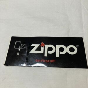 未使用非売品　Zippoステッカー　サイズたて6cm横幅13、5cm