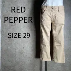 韓国製 RED PEPPER Y2K ハーフパンツ フェアリーグランジ ベージュ