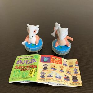 ポケモン スタンプ 151 part3 カラカラ ガラガラ 中古品 バンプレスト ポケットモンスター フィギュア