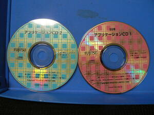 送料最安 140円 CDF55-06：FMV アプリケーションCD　99冬　CD1&CD2　2枚まとめて