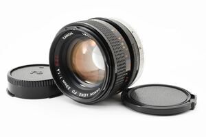 CANON キャノン FD 50mm F1.4 S.S.C. MF Standard Lens レンズ 同梱不可 #2116217