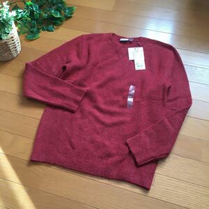 【新品即決】ユニクロ ×JWアンダーソンスフレヤーンクルーネックセーター160サイズレッドjwanderson 