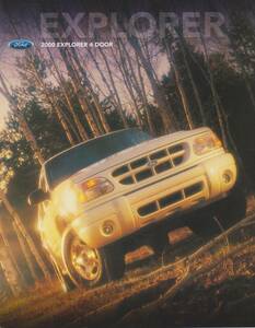 アメリカ仕様　フォード　エクスプローラー　カタログ　（00年）　