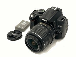 Nikon D5000 デジタル一眼 カメラ 18-55mm 1:3.5-5.6G VR レンズセット【CDAU5043】