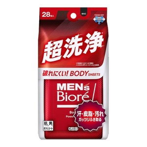 花王　メンズビオレ　ボディシート　超洗浄タイプ　28枚　10個セット 送料無料