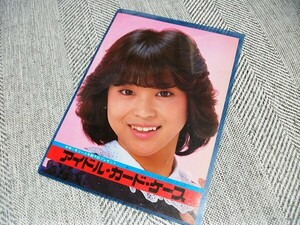 o31u★松田聖子 アイドル カードケース 古いクリアファイル 未使用