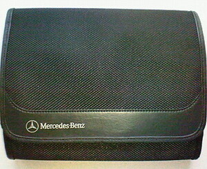 ☆MERCEDES-BENZ R171 W638 W210 W203 W463☆メルセデス ベンツ 純正 正規 マニュアルケース 取扱説明書ケース 車検証入れ ブックレット☆