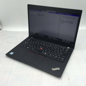 Lenovo ThinkPad X390 20Q1-S4X23H Core i7 8665U 1.90GHz/16GB/なし 〔B0501〕