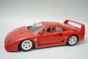 Hot Wheels ホットウィール 1/18 Ferrari フェラーリ F40 レッド ※本体のみ ジャンク品