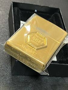 zippo ゴールド ダブルイヤー 1932 zippo 1991 限定品 希少モデル ヴィンテージ 1991年製 GOLD 立体メタル シリアルナンバー NO.0057 