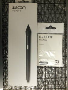 ★未開封品！ Wacom プロペン2 ＋ 標準替え芯 セット ★ KP-504　ACK22211　Pro Pen 2