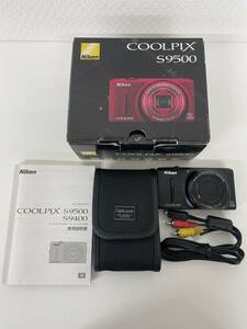 Nikon ニコン COOLPIX S9500 コンパクトデジタルカメラ ブラック　NO.2344