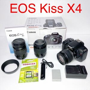 CANON EOS Kiss X4 レンズ3本 おまけ付 キヤノン