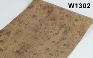 【50m 】木目調 茶 モカ w1302 壁紙シール アンティーク 木目 リメイクシート 板 柄 ウォールステッカー 防水