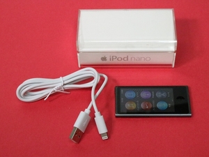 ★Apple iPod nano 第7世代 A1446 16GB 黒 動作品★