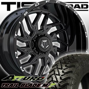 TIS 544BM 20x12J ランクル100 シグナス 20インチマッドタイヤホイールセット ATTURO TRAIL BLADE MT 285/50R20 33x12.50R20 35x12.50R20