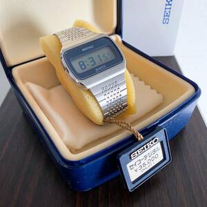 希少 動作品 デッドストック SEIKO F162-5010 ビンテージ デジタル 時計 セイコー