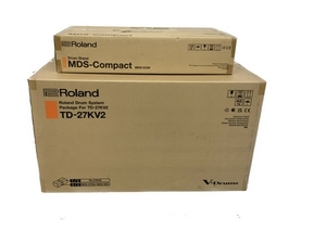 【動作保証】Roland TD-27KV2 V-Drums/MDS-COM MDS-Compact ドラムスタンド 電子ドラム 打楽器 ローランド 未使用 S8782726