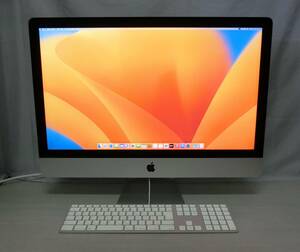 ◆◇iMac Retina 5K 27inch 2017/i7-7700K 4.2G/メモリ16G/512GB SSD/Radeon Pro 580/MNEA2J/A◇◆